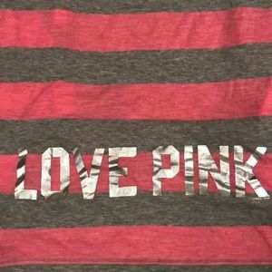 Victoria’s Secret PINK striped Robe XS